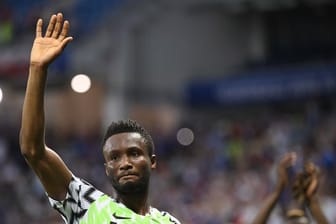 Nigeria setzt gegen Argentinien auf Kapitän John Obi Mikel.