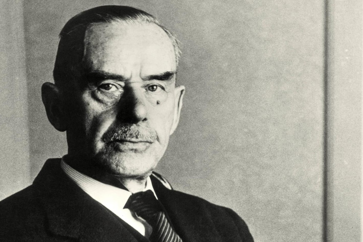 Thomas Mann: Der deutsche Schriftsteller schrieb aus dem Exil gegen den Hitler-Faschismus an.