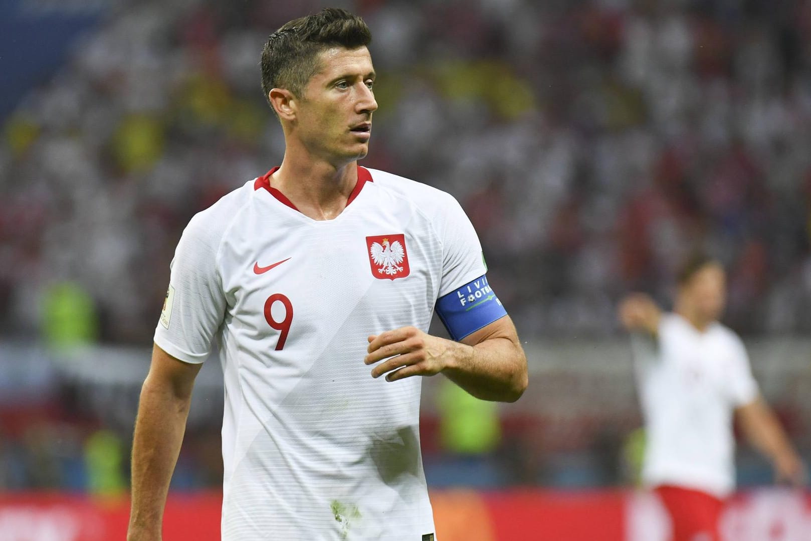 Robert Lewandowski hat seine WM-Premiere mit Polen kolossal in den Sand gesetzt. Er könne allerdings selbst nichts dafür, so Lewandowski.