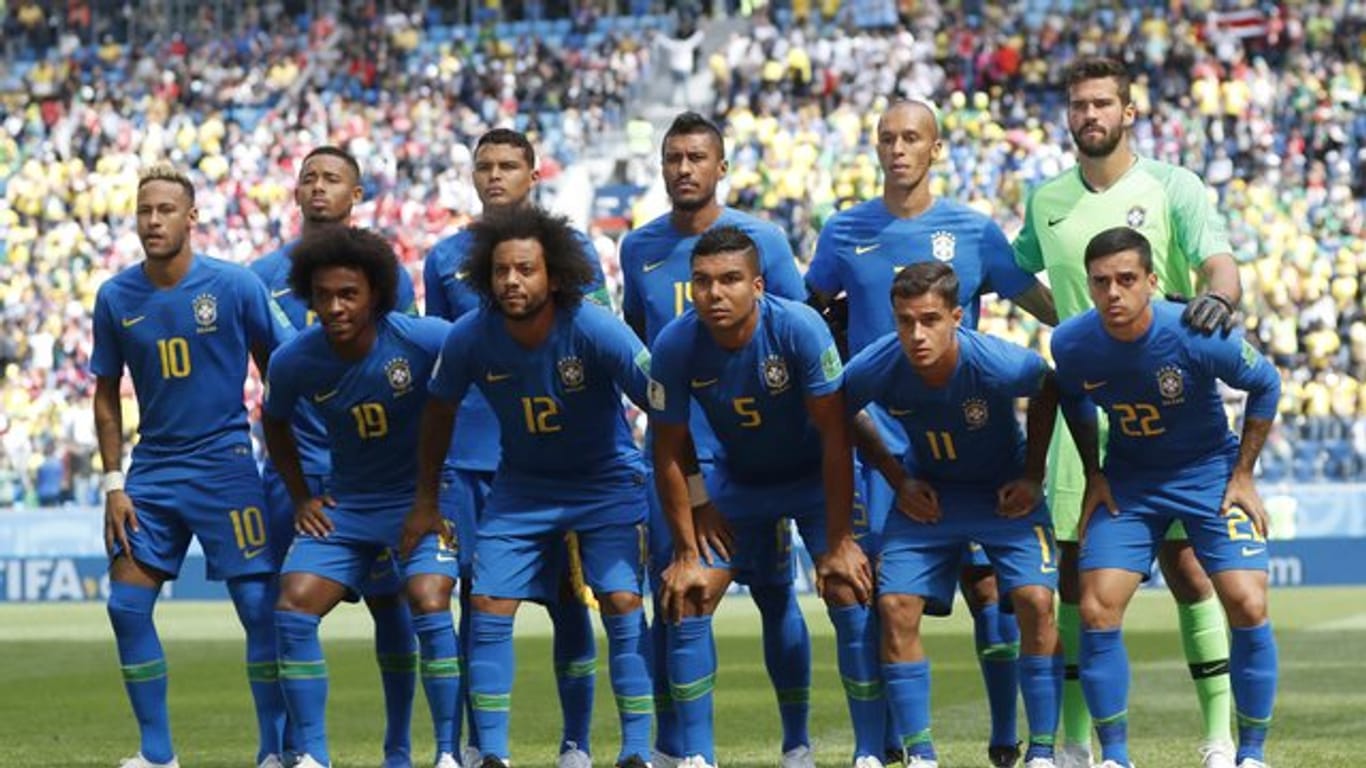 Brasiliens Nationalmannschaft wird aller Voraussicht nach gegen Serbien mit unveränderter Startelf auflaufen.