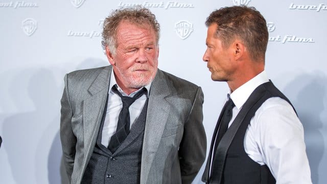 Augenkontakt: Nick Nolte und Til Schweiger.