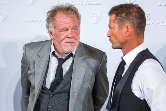 Augenkontakt: Nick Nolte und Til Schweiger.