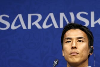 Japans Kapitän Makoto Hasebe will auch im Gruppenfinale gegen Polen auf Sieg spielen.