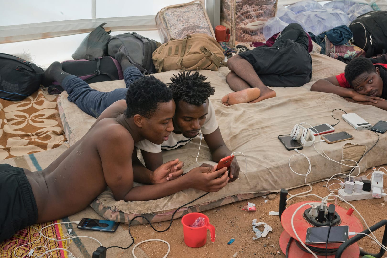 Migranten in Agadez (Niger): Algerien hat die Flüchtlinge aus Sierra Leone ausgewiesen.