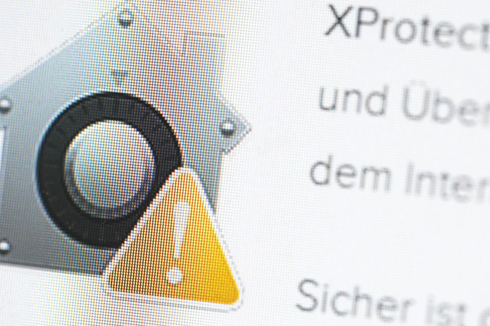 Xprotect, ein integrierter Virenschutz in macOS: Laut Experten reicht die Software aus, um den Computer vor Schadsoftware zu schützen.