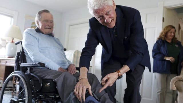 Für den Besuch hat sich George H. Für den Besuch hat sich George H.