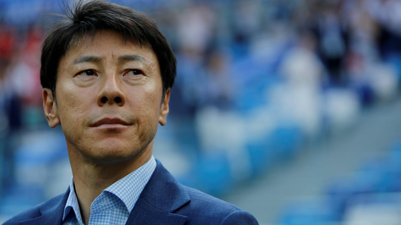 Tae-Yong Shin ist seit Juli 2017 Trainer der Südkoreaner. Er hatte besonders in den ersten Monaten einen schweren Stand.