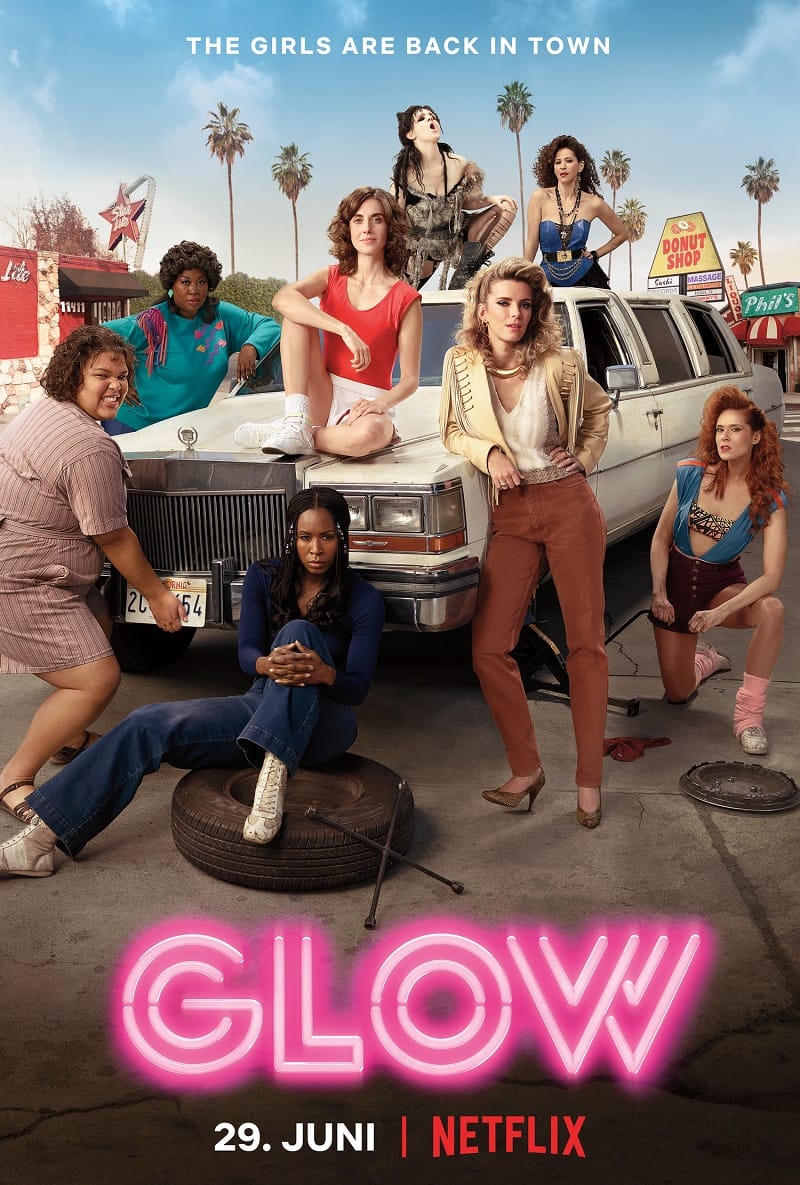 "GLOW": Die zweite Staffel ist ab dem 29. Juni auf Netflix verfügbar.