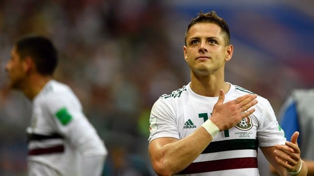 Chicharito will mit Mexiko unbedingt den Erfolg gegen die Schweden. Chicharito will mit Mexiko unbedingt den Erfolg gegen die Schweden.