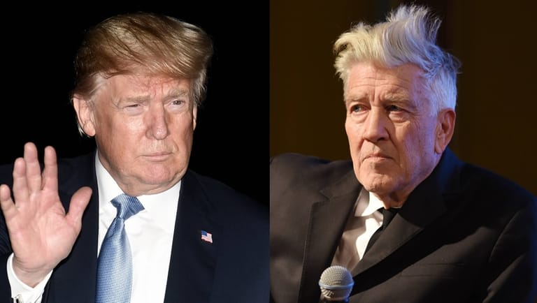 Donald Trump und David Lynch: Der Regisseur ist begeistert von dem Präsidenten.