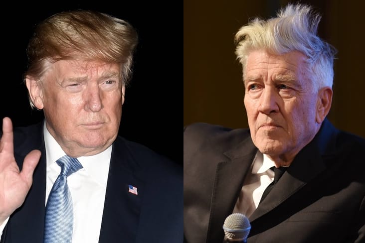 Donald Trump und David Lynch: Der Regisseur ist begeistert von dem Präsidenten.