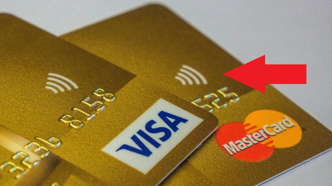 Kreditkarten: Viele Kredit- und EC-Karten sind bereits mit NFC-Chips für kontaktloses Bezahlen ausgestattet.