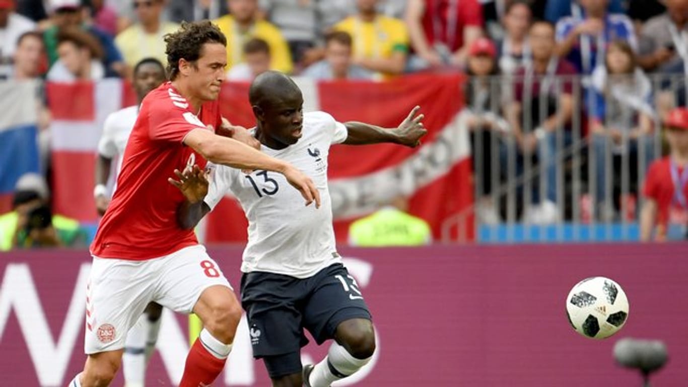 Die Partie Dänemark gegen Frankreich war das erste 0:0 der WM.