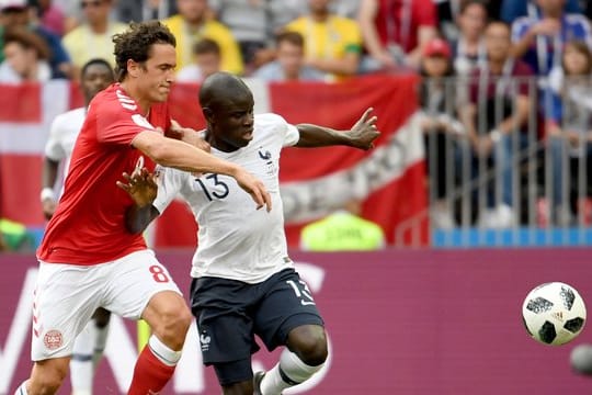 Die Partie Dänemark gegen Frankreich war das erste 0:0 der WM.