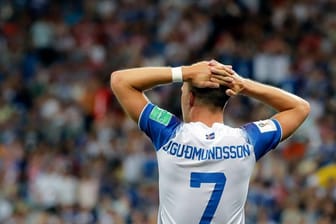 Islands Johann Berg Gudmundsson war nach dem WM-Aus enttäuscht.