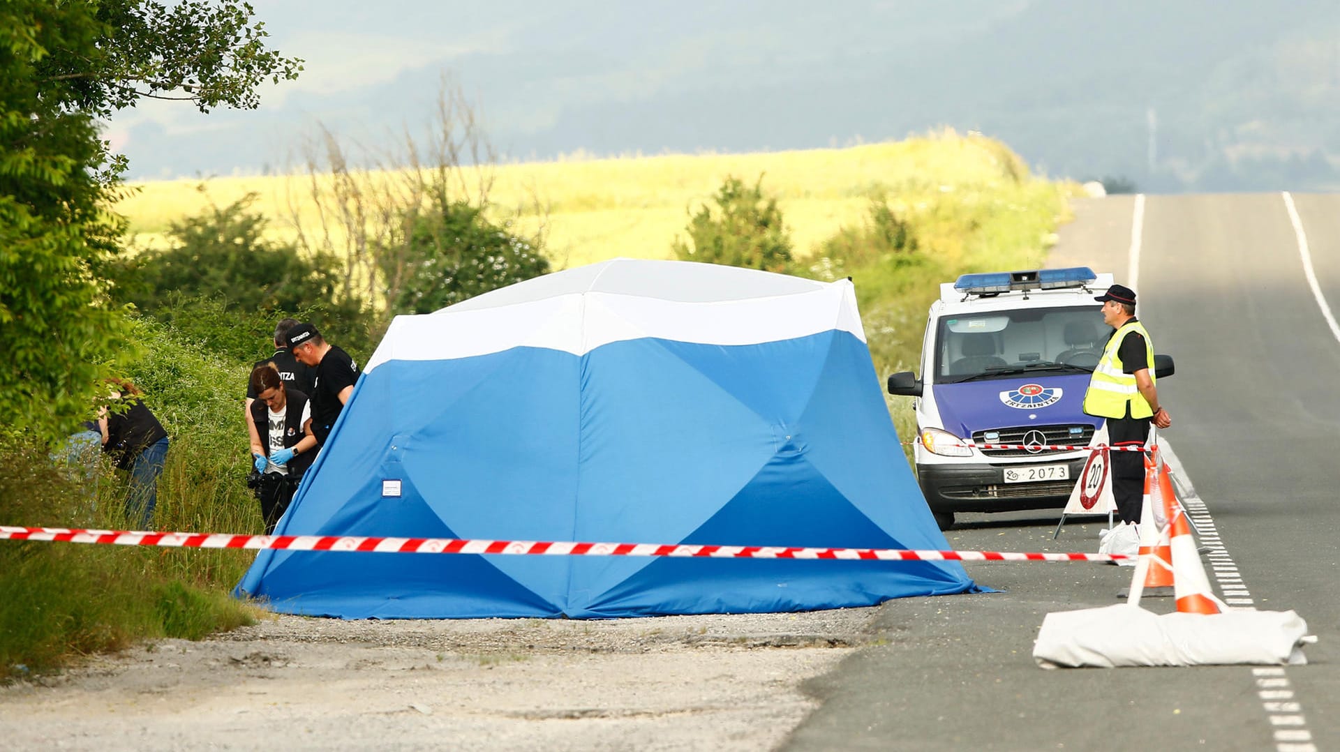 Fundort einer Frauenleiche in Nordspanien: Ein DNA-Test sol klären, ob es sich um die vermisste Tramperin Sophia L. handelt. Fundort einer Frauenleiche in Nordspanien: Ein DNA-Test sol klären, ob es sich um die vermisste Tramperin Sophia L. handelt.