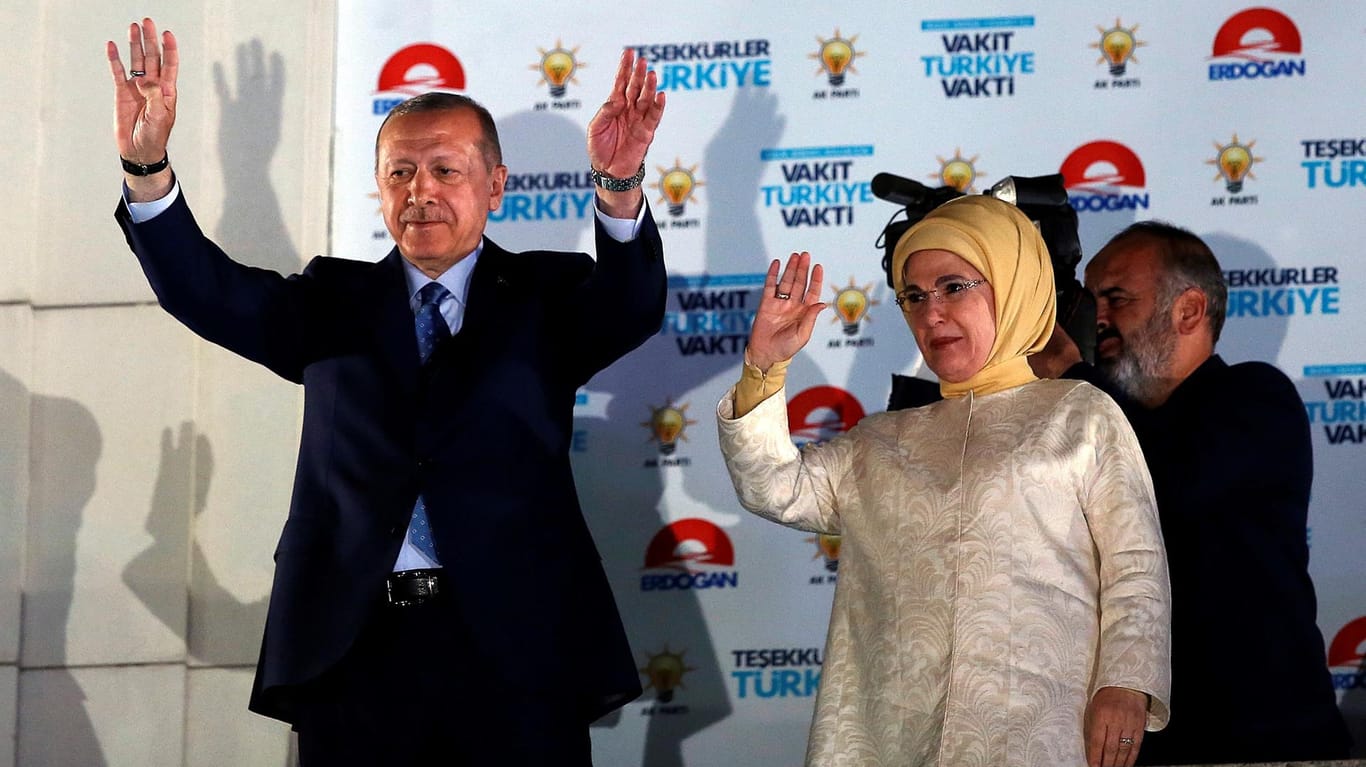 Recep Tayyip Erdogan: Der türkische Präsident wurde wiedergewählt – Kritiker werfen ihm Wahlbetrug vor.