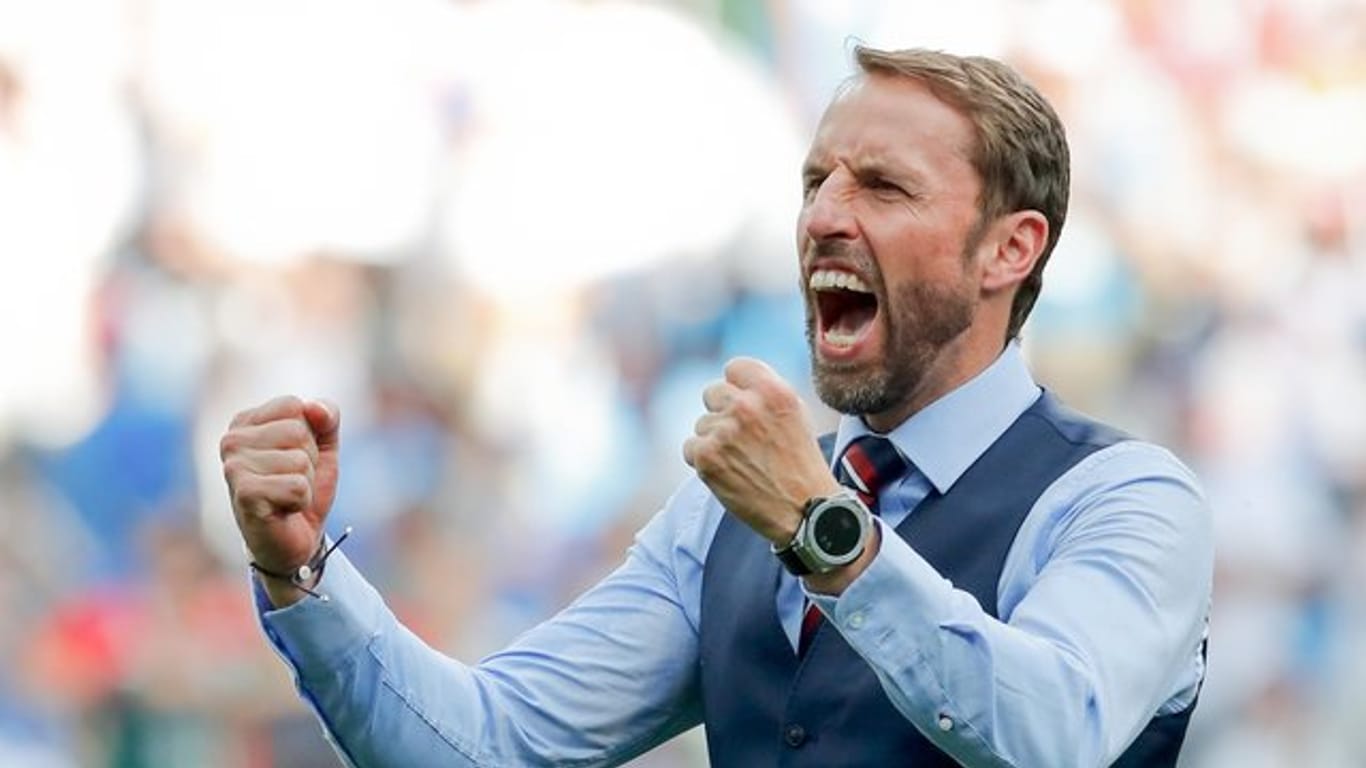 Will mit seinen Engländern Sieger der Gruppe G werden: Trainer Gareth Southgate.