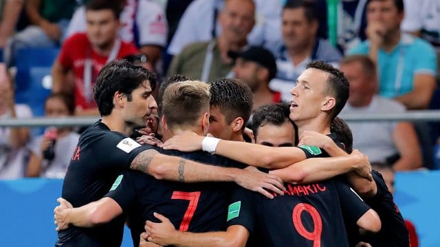 Die Kroaten treffen im WM-Achtelfinale auf Dänemark.