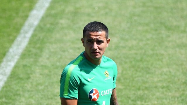 Australiens Tim Cahill stand bei vier WM-Turnieren auf dem Platz.