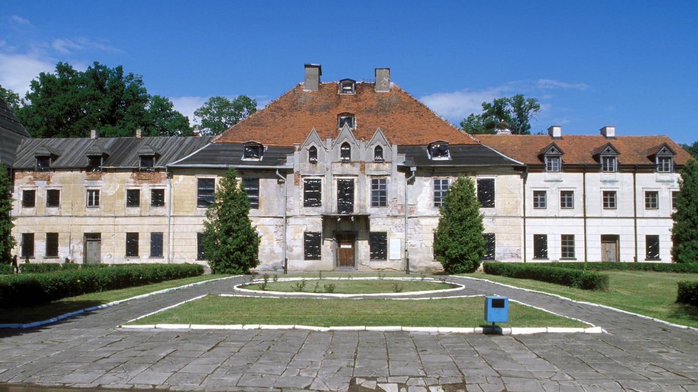 Schloss des Grafen Lehndorff in den Masuren.