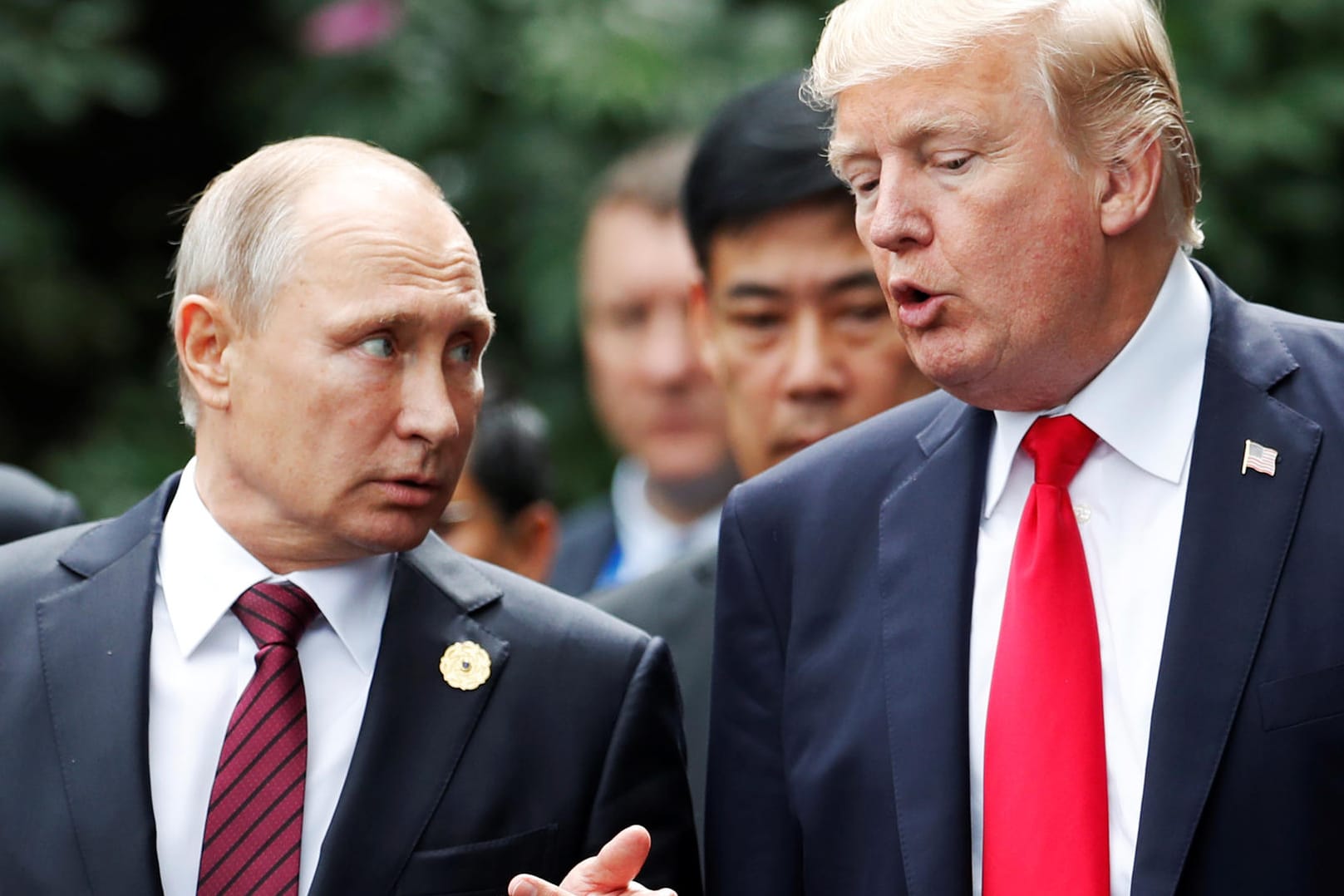 Wladimir Putin und Donald Trump beim Apec-Treffen im November 2017: Die Präsidenten Russlands und der USA haben ein Gipfeltreffen vereinbart.