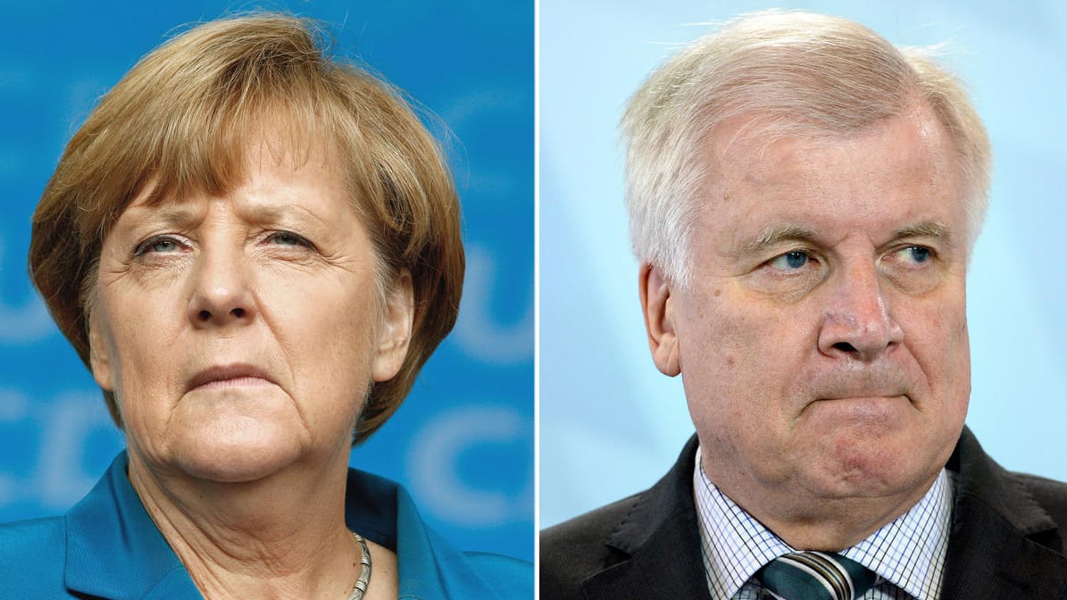 Angela Merkel und Horst Seehofer