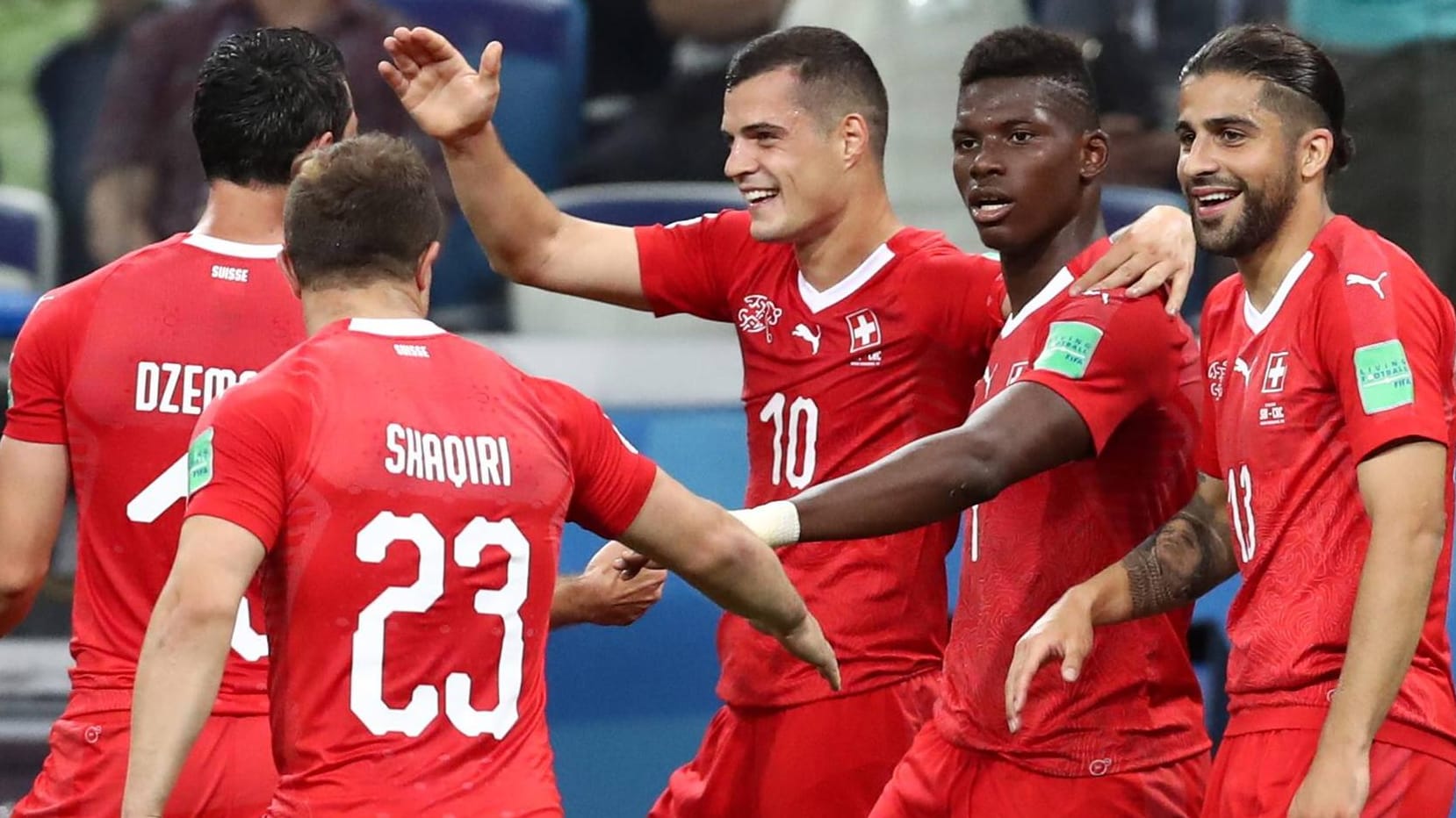 Die Schweiz darf sich über den Einzug ins Achtelfinale freuen.