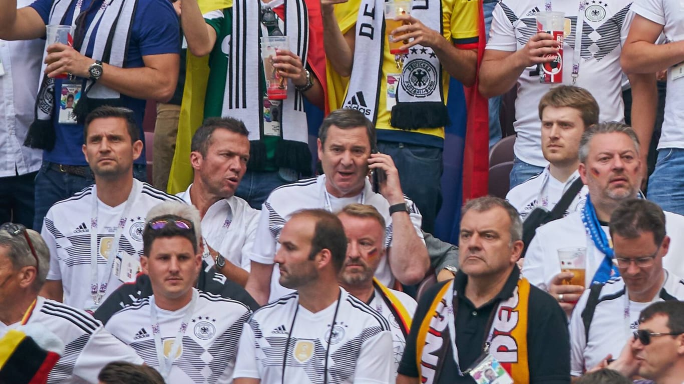 Lothar Matthäus feuert die Nationalelf beim Spiel gegen Mexiko an: Nun hat sich der Rekordnationalspieler zum WM-Aus geäußert.