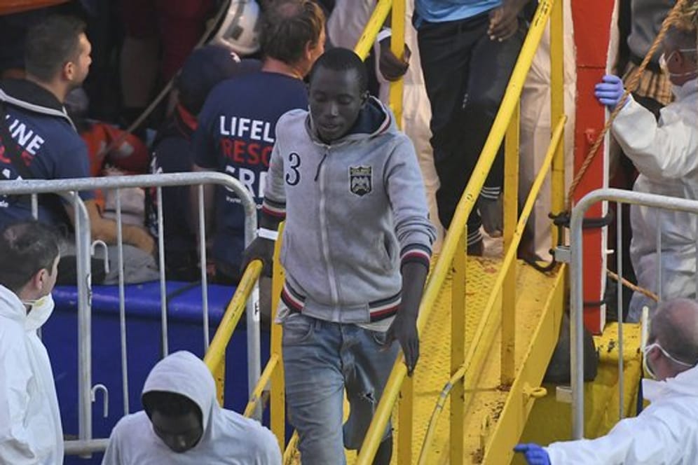 234 Migranten wurden in Malta an Land gebracht.