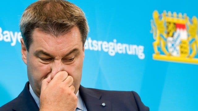 Schlecht für Söder: Von der unionsinternen Auseinandersetzung beim Thema Migration scheint die AfD zu profitieren. Schlecht für Söder: Von der unionsinternen Auseinandersetzung beim Thema Migration scheint die AfD zu profitieren.