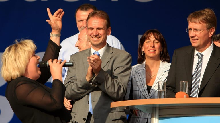 Auftritt bei der CDU: Gerda Gabriel durfte auch schon für Politiker in Thüringen singen.