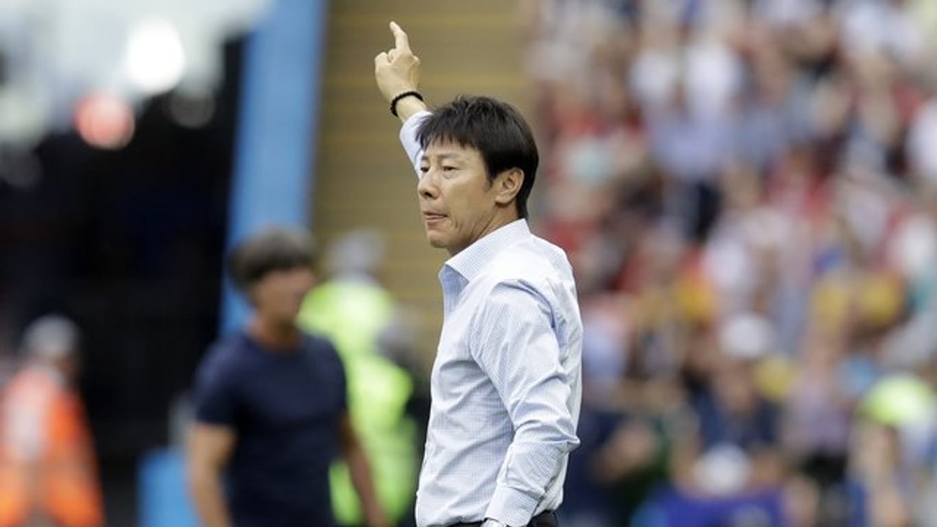 Die Zukunft des südkoreanischen Trainers Shin Tae Yong ist ungewiss.