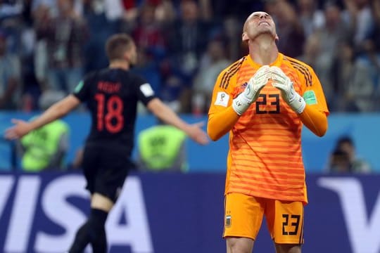 Torwart Wilfredo Caballero aus Argentinien erhielt nach seinem Patzer Drohungen.