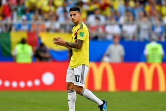 Wenig begeistert: James musste im Spiel gegen den Senegal nach etwa einer halben Stunden verletzt ausgewechselt werden.