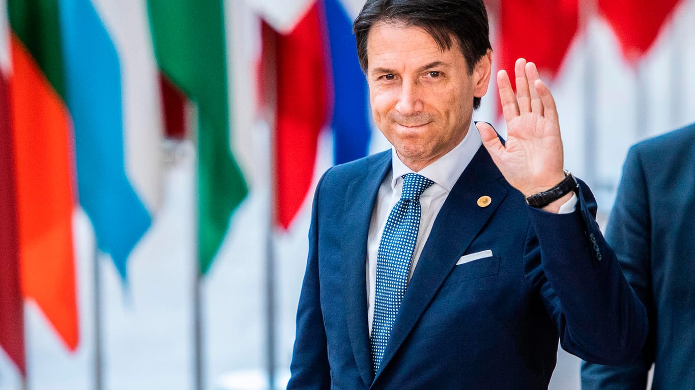 Giuseppe Conte: Italiens Premier hatte eine Einigung lange blockiert.