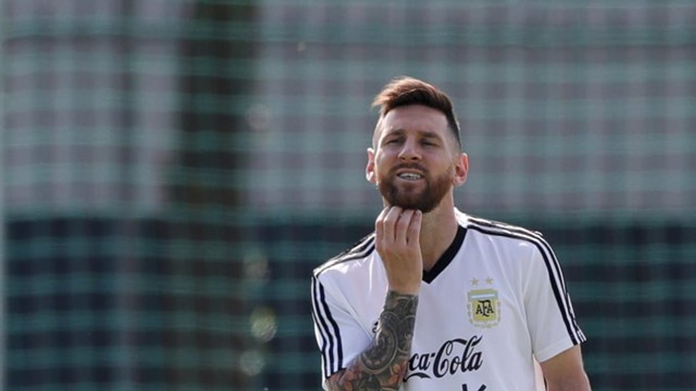 Lionel Messi trifft mit Argentinien auf Frankreich.