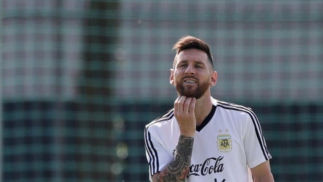 Lionel Messi trifft mit Argentinien auf Frankreich.