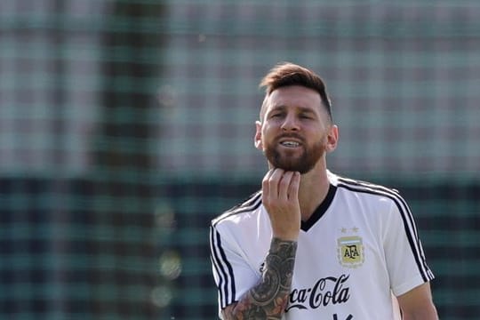 Lionel Messi trifft mit Argentinien auf Frankreich.