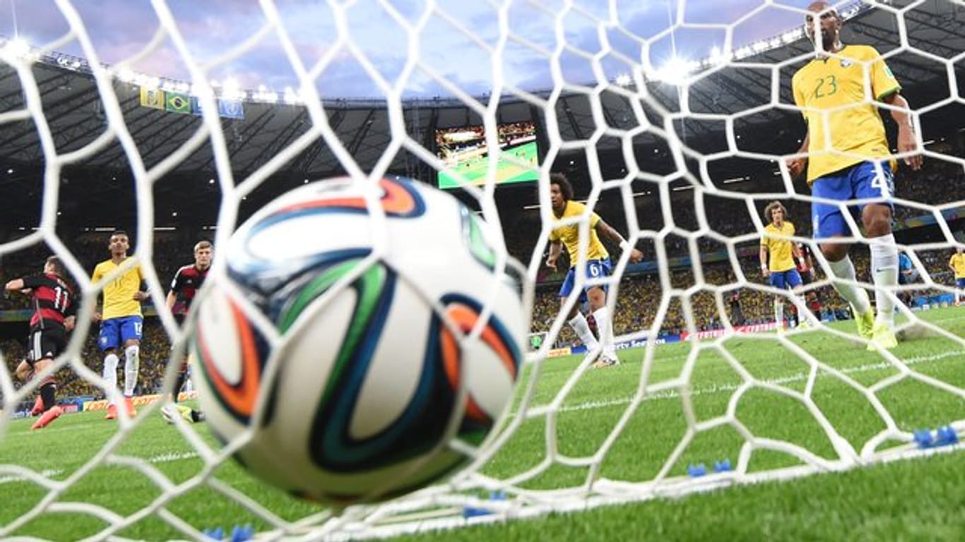 Die Brasilianer kassierten im WM-Halbfinale 2014 eine 1:7-Klatsche gegen die DFB-Elf.