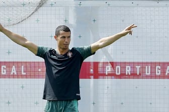 Cristiano Ronaldo trifft am Samstag mit Portugal auf Uruguay.