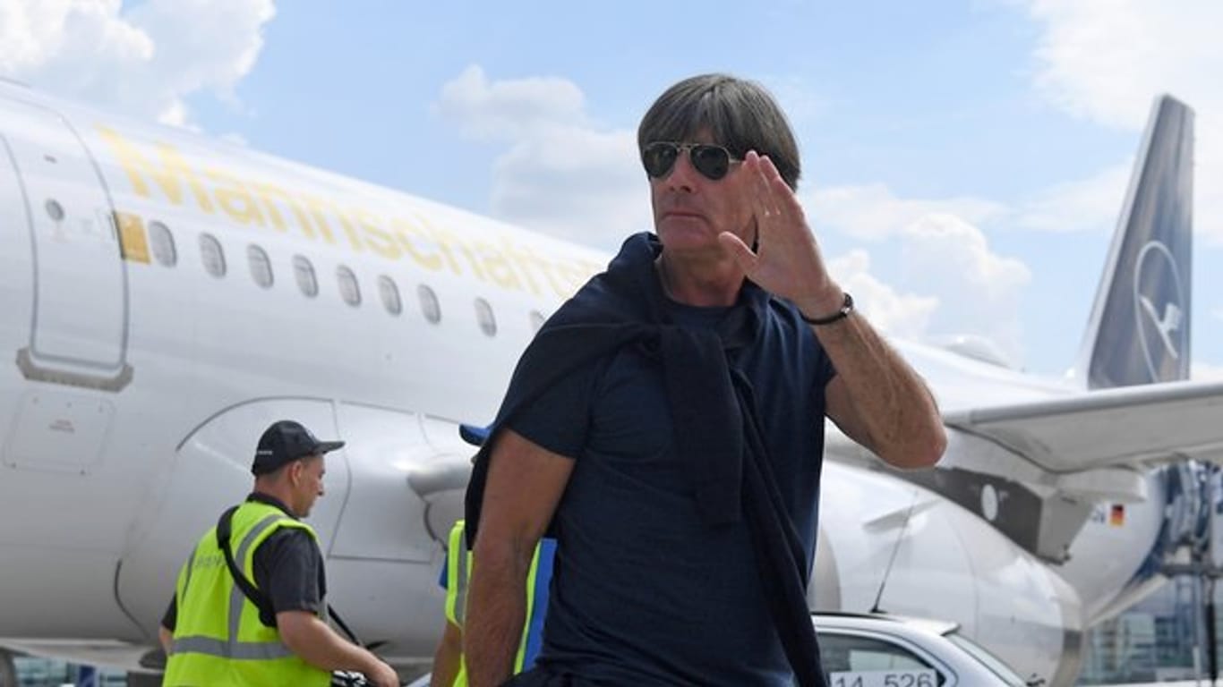 Bundestrainer Joachim Löw wird das WM-Aus in Ruhe analysieren.