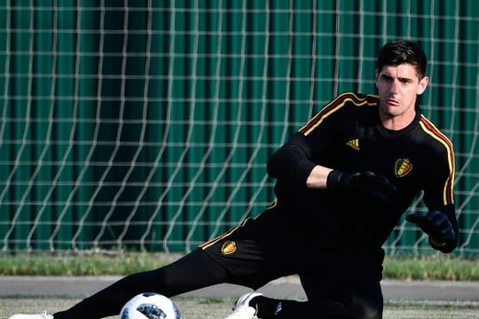 Sicherer Rückhalt: Belgiens Torwart Thibaut Courtois.