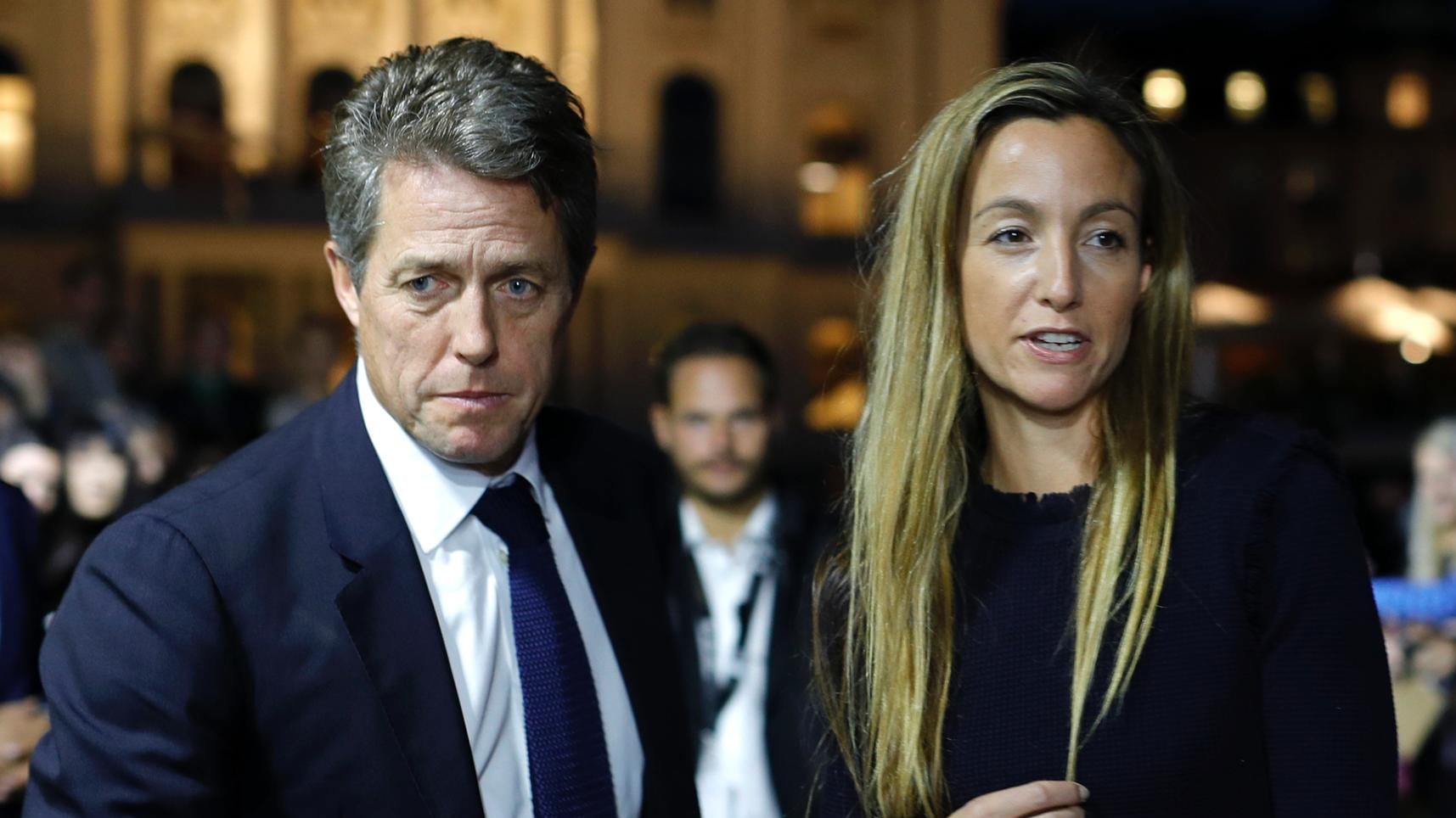 Hugh Grant und Anna Eberstein: In Paris haben sie ihre Flitterwochen verbracht.