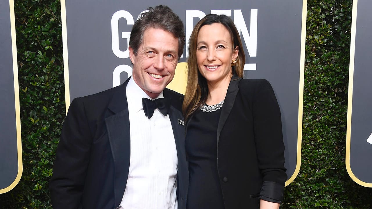 Hugh Grant und Anna Eberstein: Sie haben drei gemeinsame Kinder.