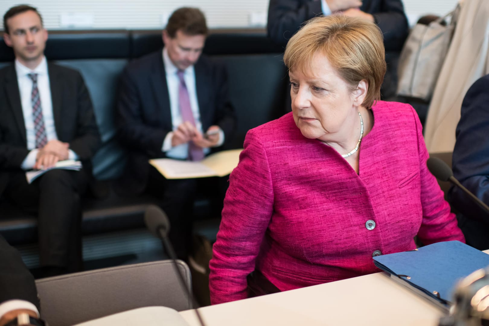 Angela Merkel (CDU): Das traditionelle Unionsbündnis droht zu zerbrechen.