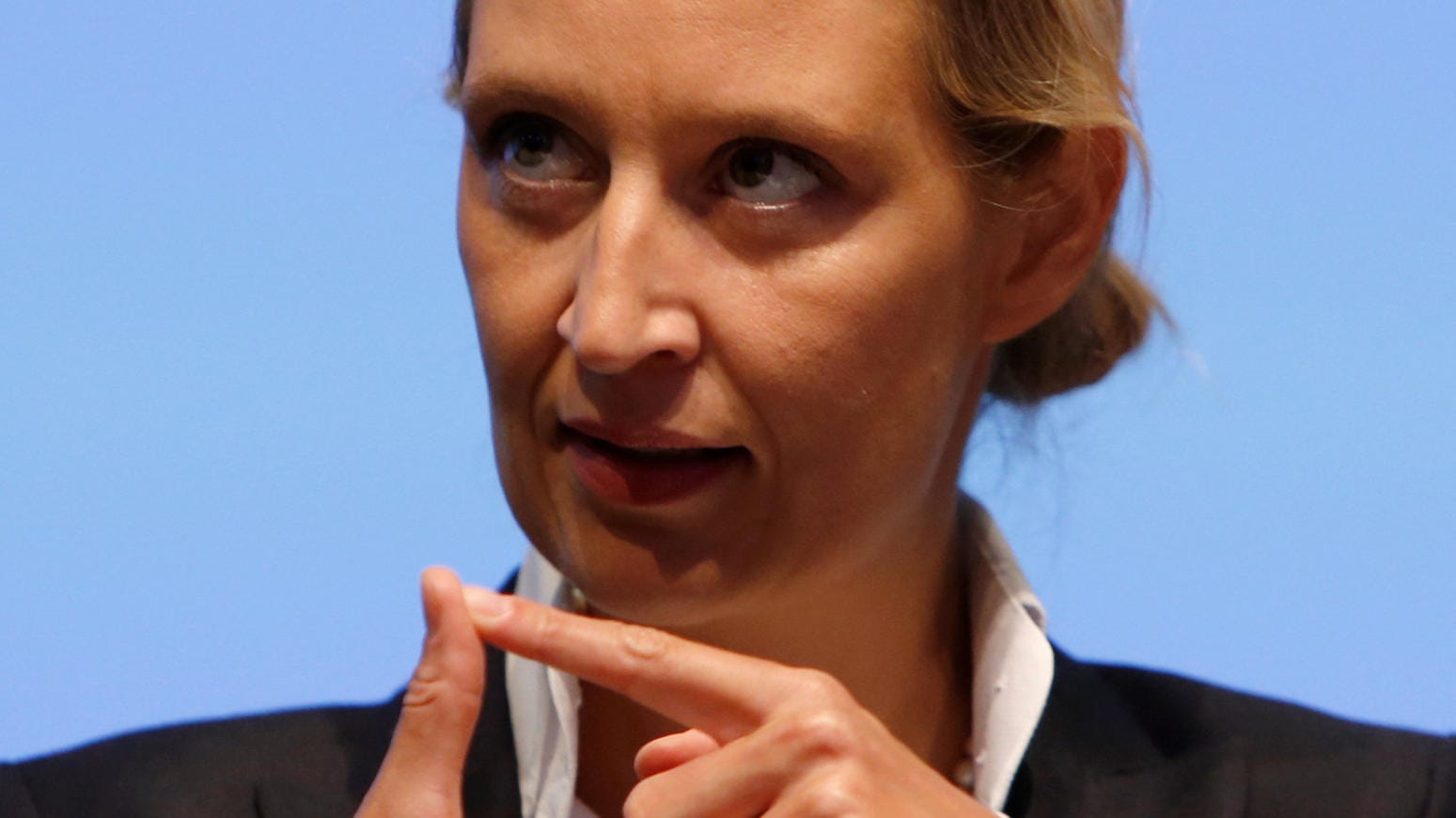 AfD-Chefin Alice Weidel: Denkt über eine Koalition mit der CSU in Bayern nach.