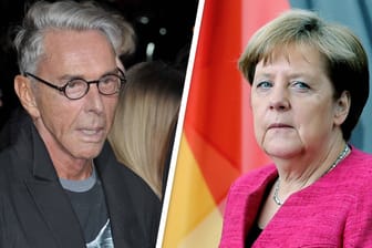Mode vs. Politik: Star-Designer Wolfgang Joop hat zu Angela Merkel seine eigene Meinung.