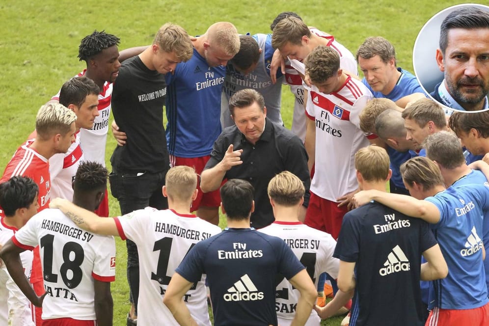 Kritischer Beobachter: Joe Zinnbauer (r.) verfolgt seinen Ex-Klub HSV weiter.