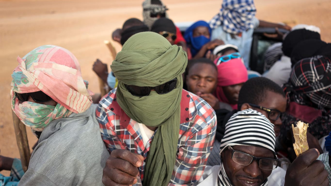 Migranten in Niger: Viele machen sich auf den Weg nach Libyen, um von dort nach Europa zu gelangen.